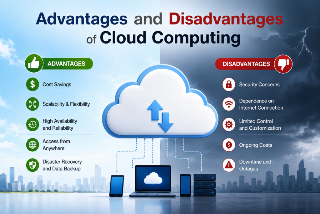Advantages and Disadvantages of Cloud Computing