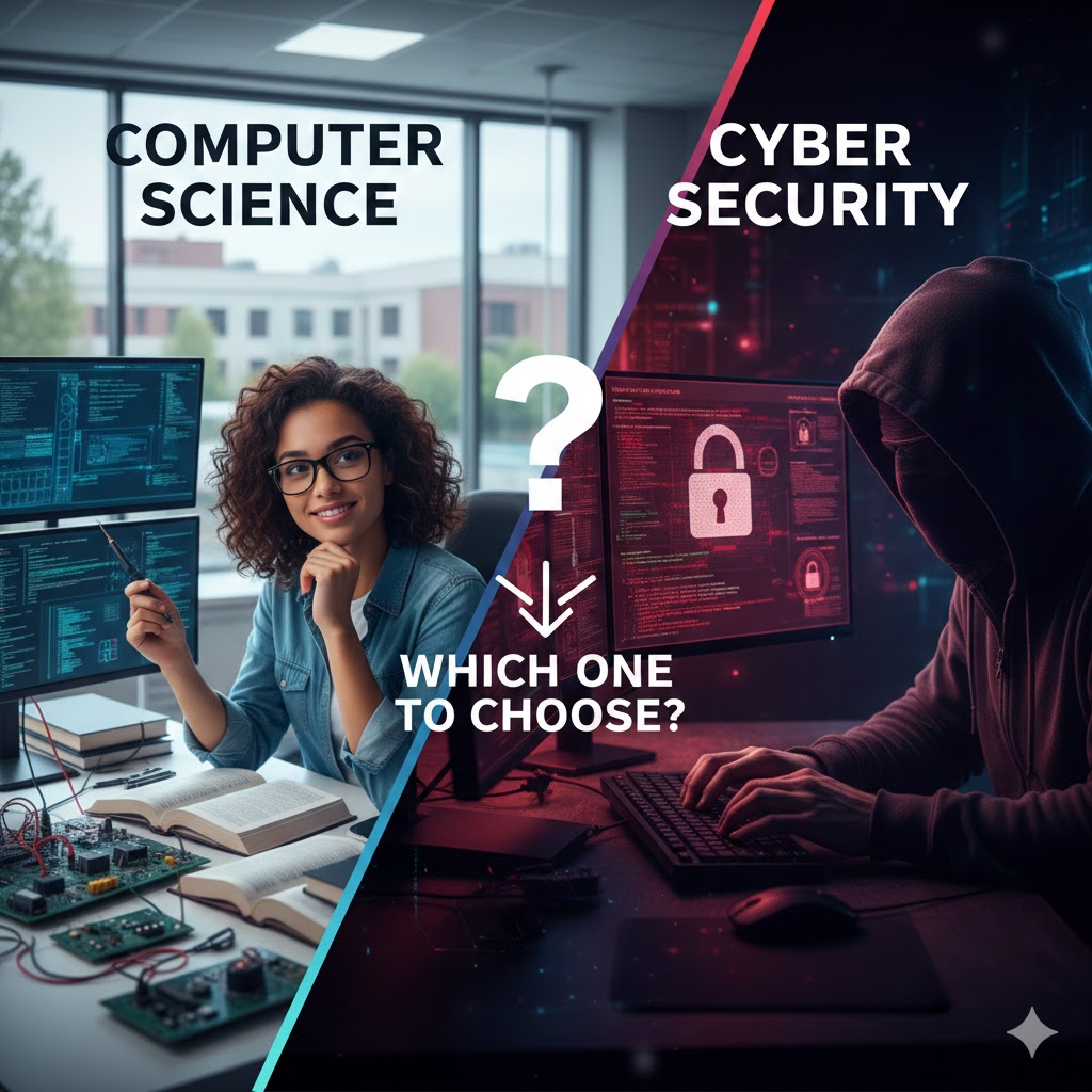 Computer Science vs Cyber Security Career: Which One to Choose