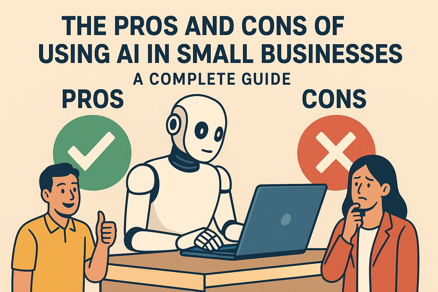 The Pros and Cons of Using AI in Small Businesses: A Complete Guide