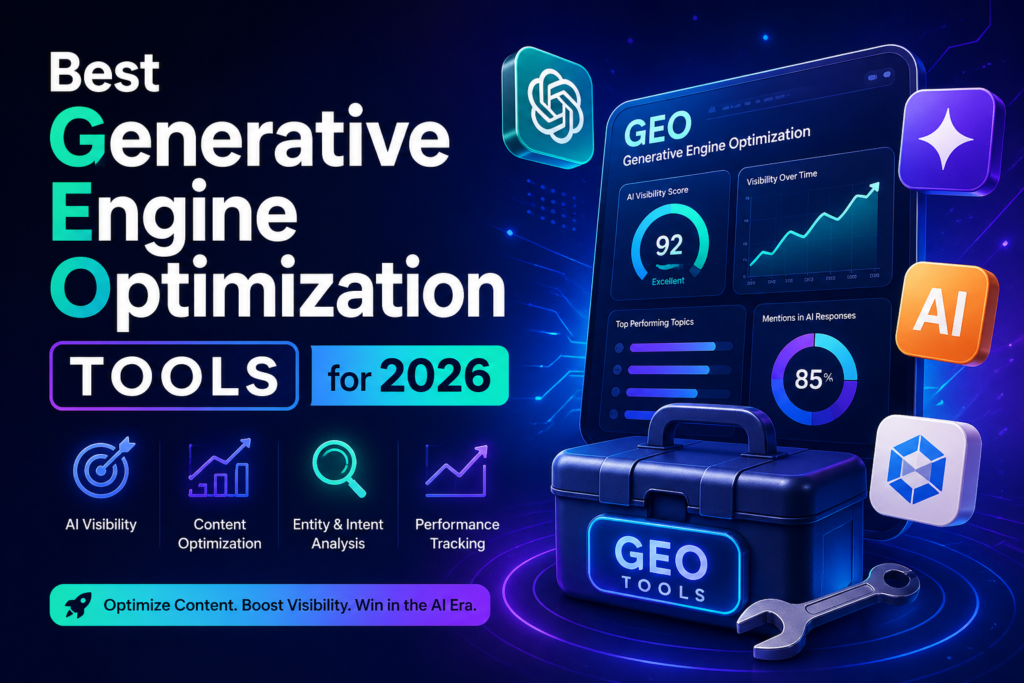 Best Generative Engine Optimization (GEO) Tools