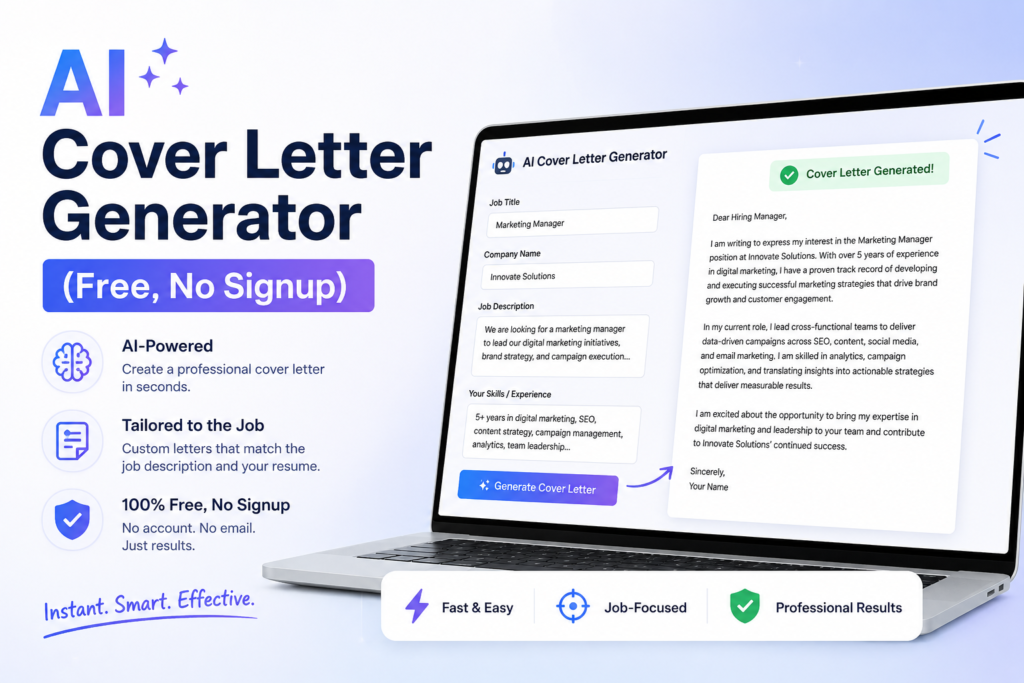 AI Cover Letter Generator