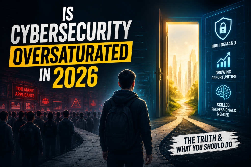 Is Cybersecurity Oversaturated in 2026
